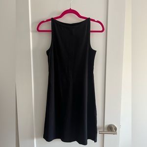 Three Dots black jersey dress. Really cute, really comfy. Size S. Machine wash.